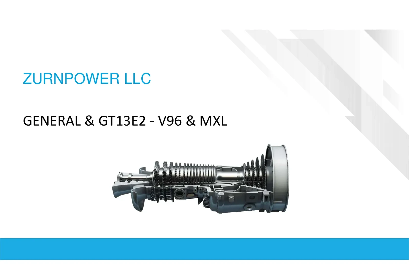 ZURNPOWER GT13E2 Catalog Cover