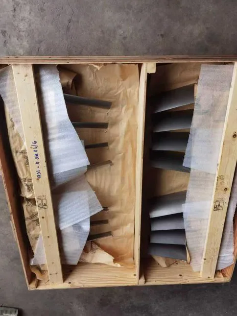 9FA 3rd stage bucket airfoils in GE crate