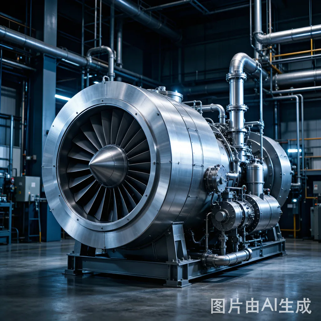Siemens SGT5-4000F gas turbine unit